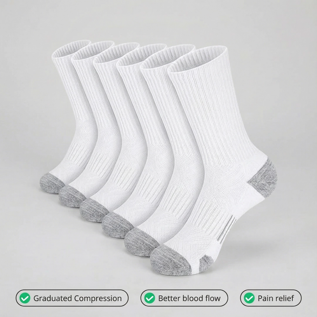 3D Compression Socks (3-Pack)