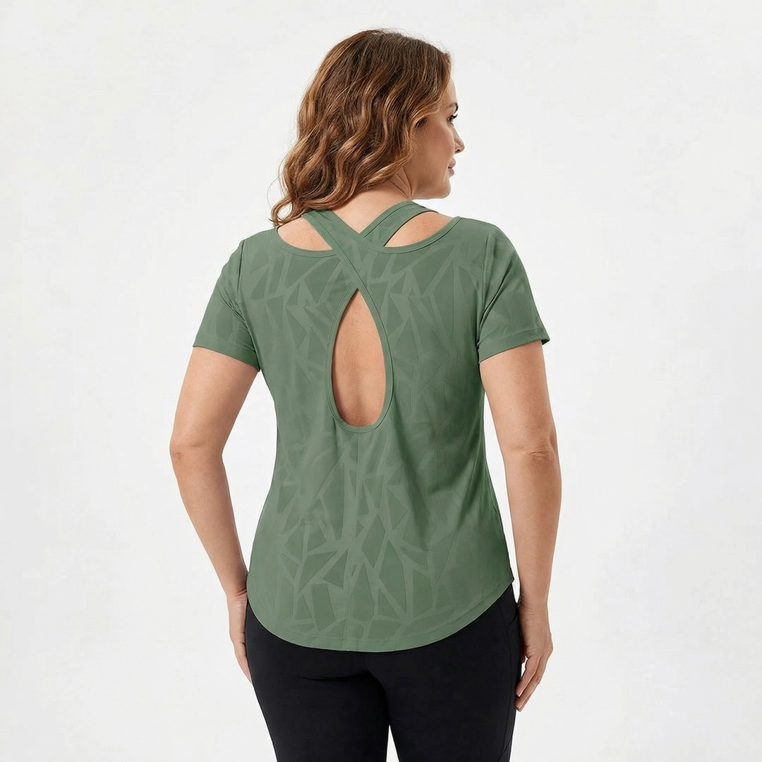 Cross Back Tee