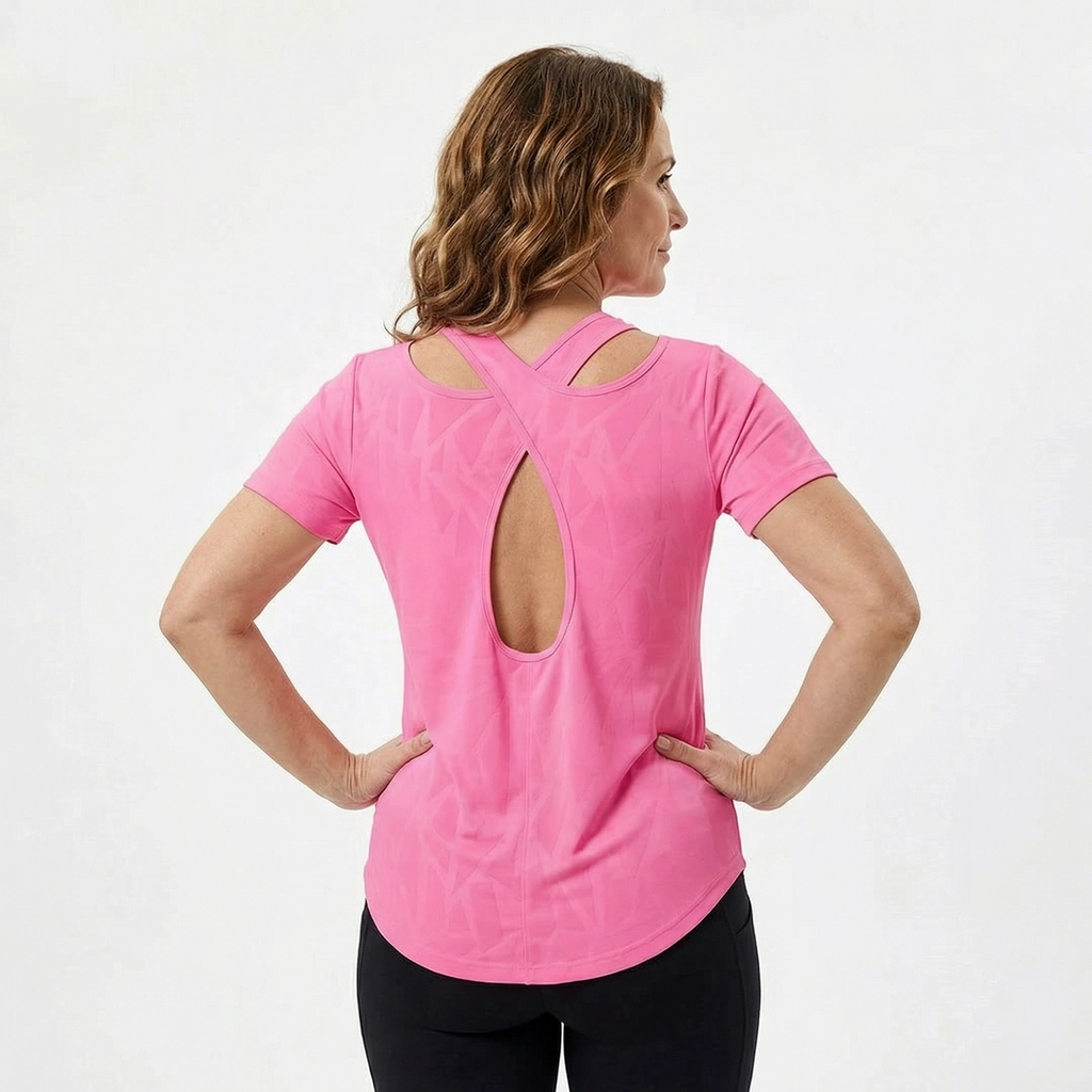 Cross Back Tee