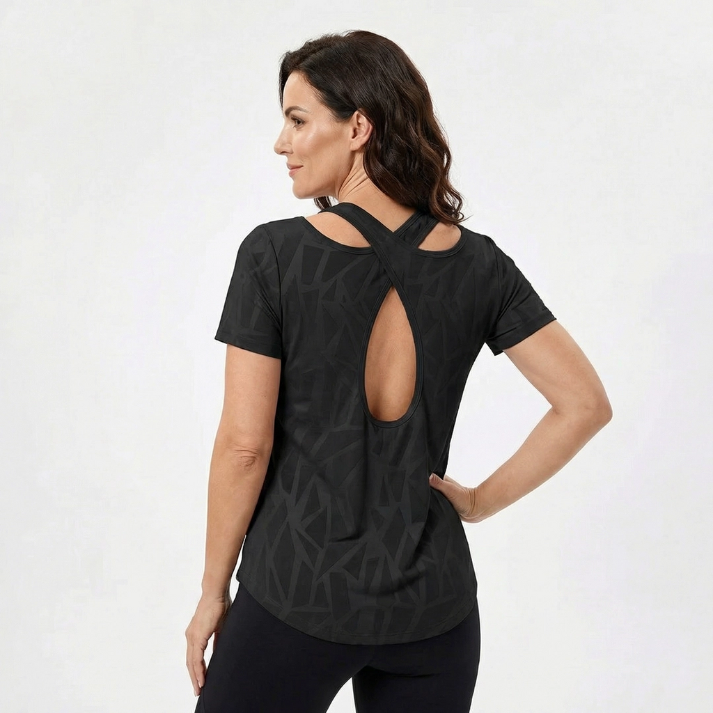Cross Back Tee
