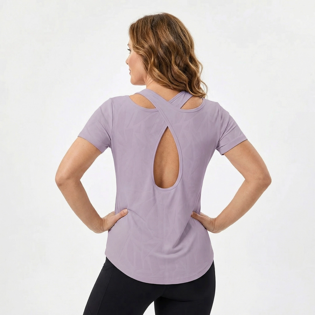 Cross Back Tee